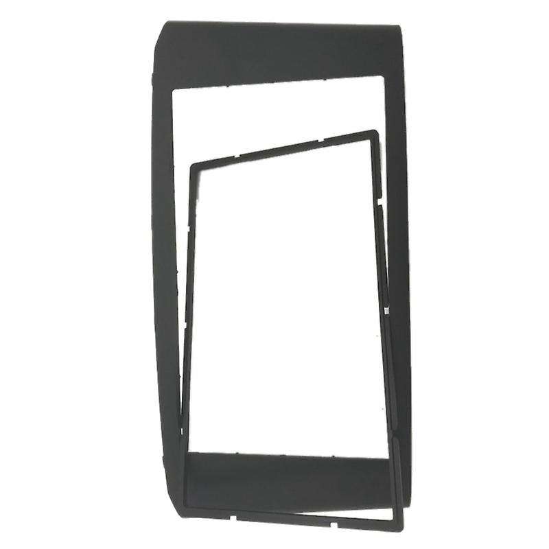Black Double Din Car Radio Fascia for Avensis 2003-2008 DVD Stereo Player Face Plate Panel Adapter F