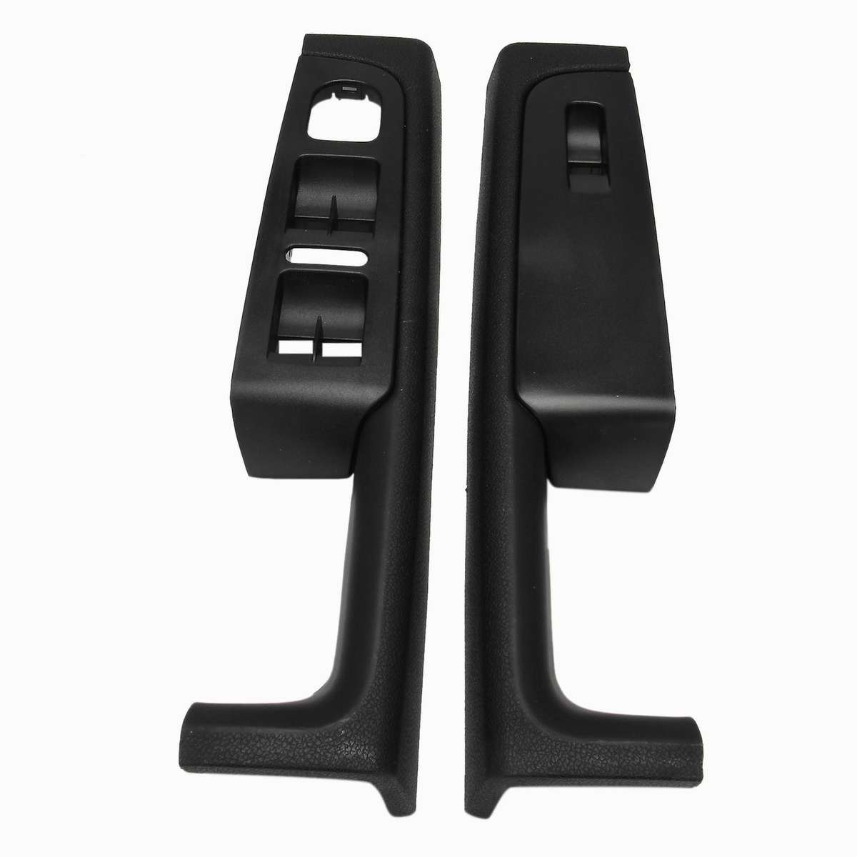 Black Door Handle Front Door Armrest Box Inner Handle Frame the Lifter Switch Box for Superb 2008-20