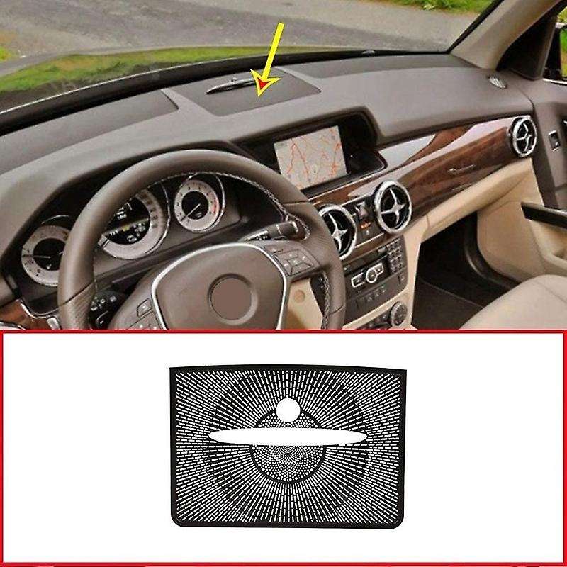 Black Dashboard Audio Speaker Horn Net Cover Trim for X204 2008-2015