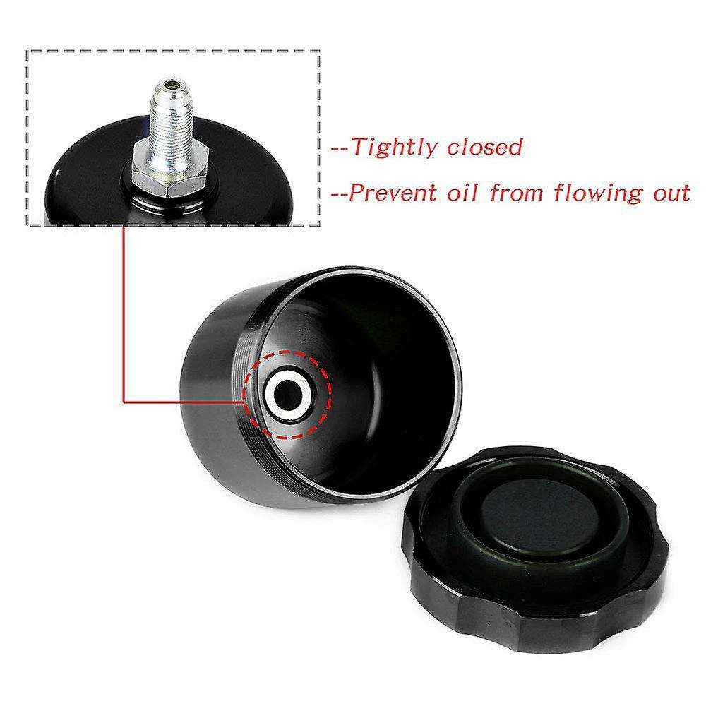 Black Drift Hydraulic Hand Brake Oil Tank Fluid Reservoir