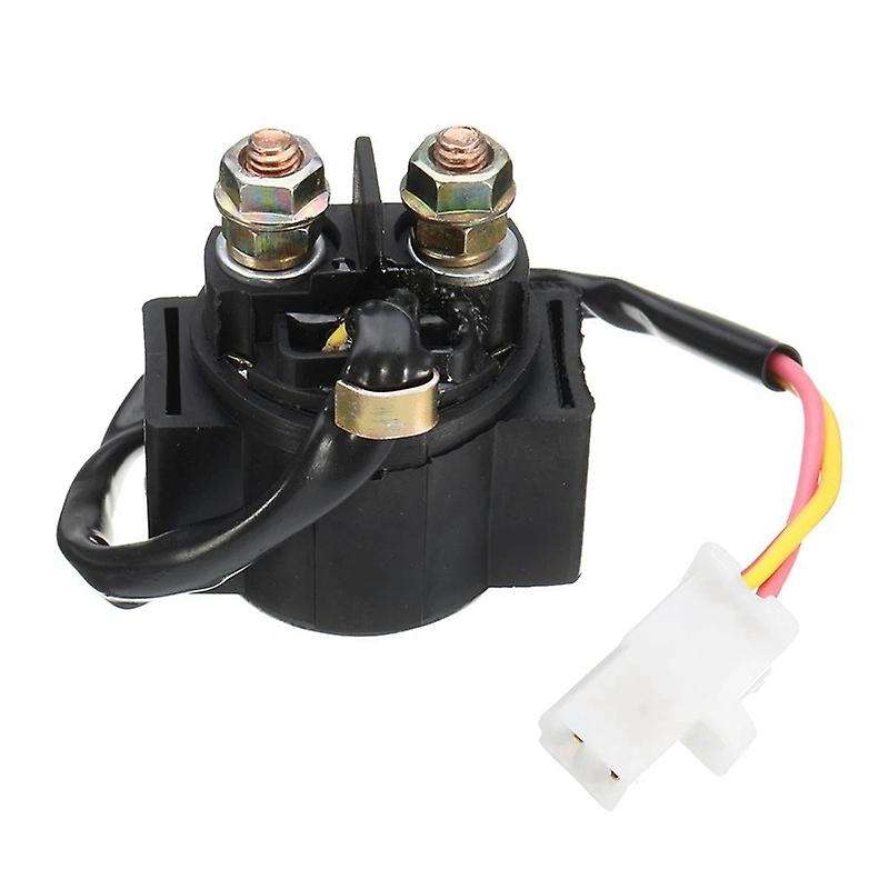 Black Motorcycle Electrical Solenoid Relay Switches for 1000 Tuono Mille Ap8112927 150 Amp