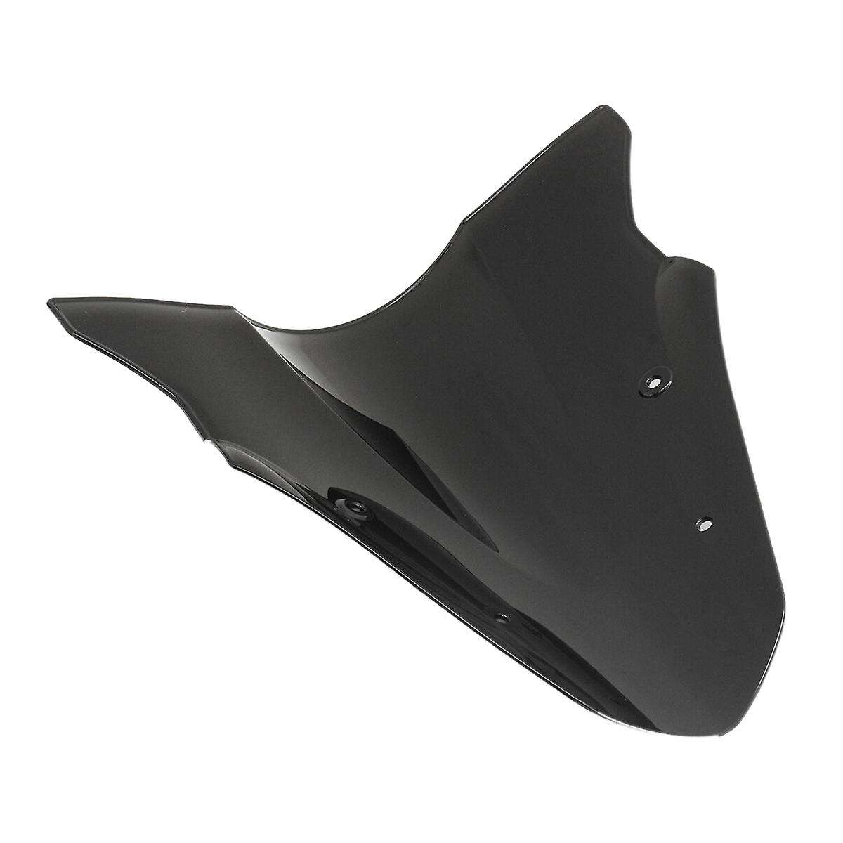Black Motorcycle Windshield Windscreen for 12-16 Kawasaki Ninja 650 Er6f Ex650f