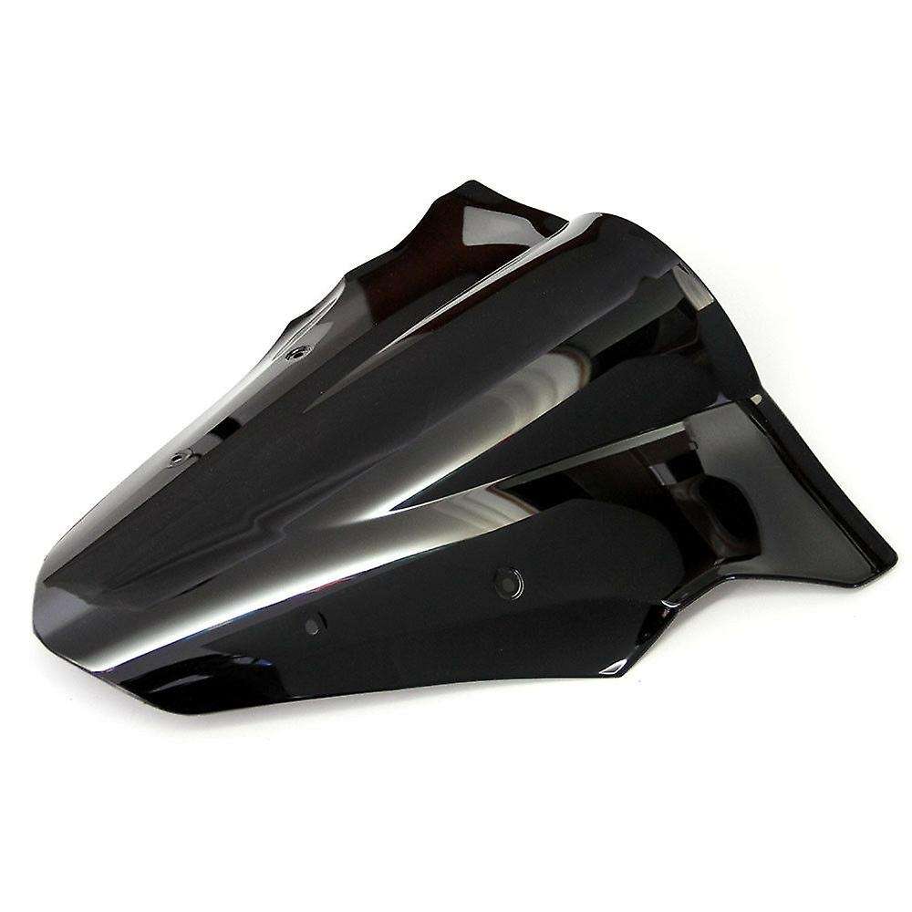 Black Motorcycle Windshield Windscreen for 12-16 Kawasaki Ninja 650 Er6f Ex650f