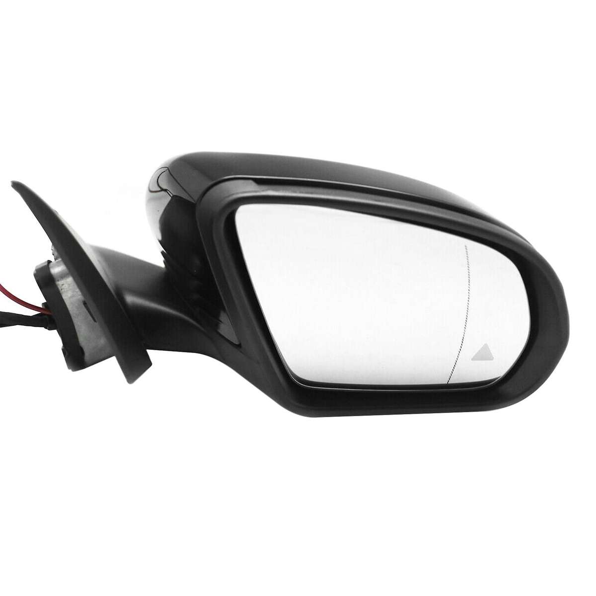 Blind Spot for W205 C300 C260 C250 C200 C180 2014-2020 Right Side Rear View Mirror Assembly Black
