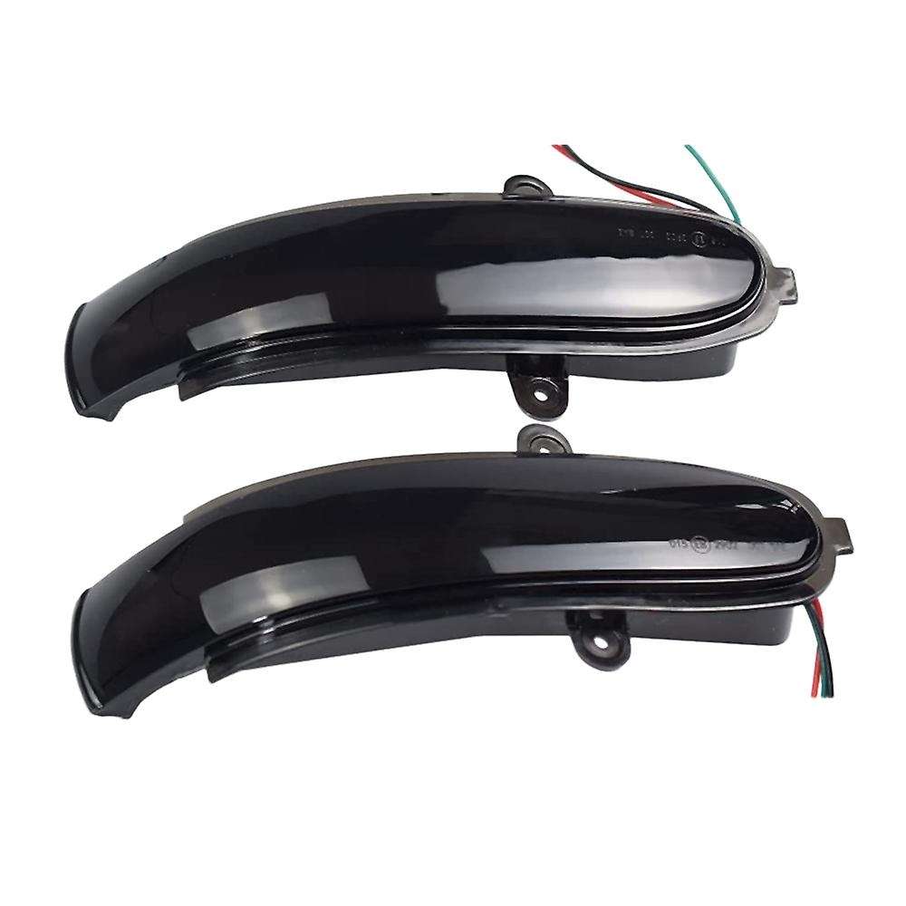 Blue&Yellow LED Dynamic Rearview Mirror Lights for C Class W203 S203 CL203 2000-2007 Turn Signal Lam