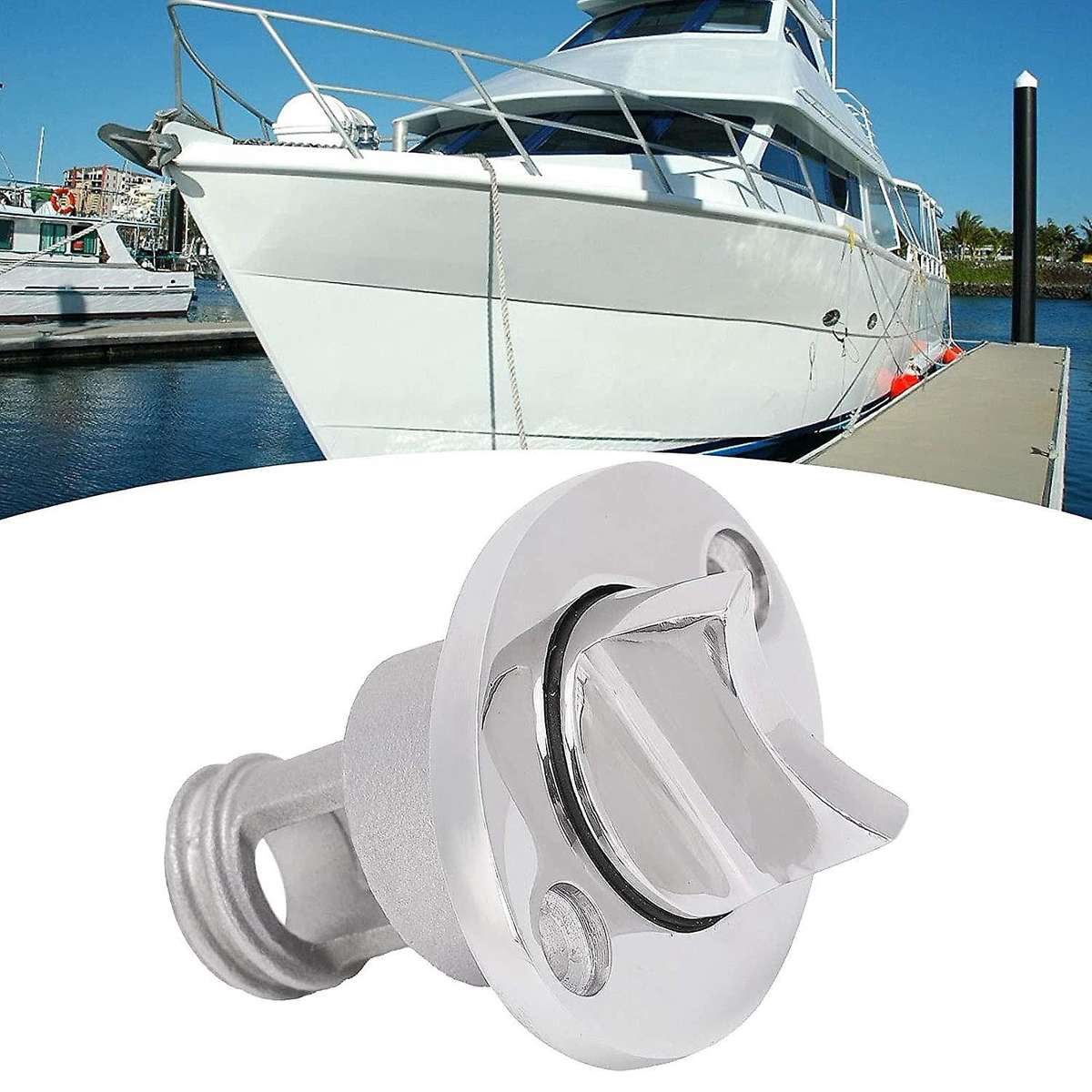 Boat Drain Plug Replacement Stainless Steel Marine Yacht Stop Water Bung Water Stoppe