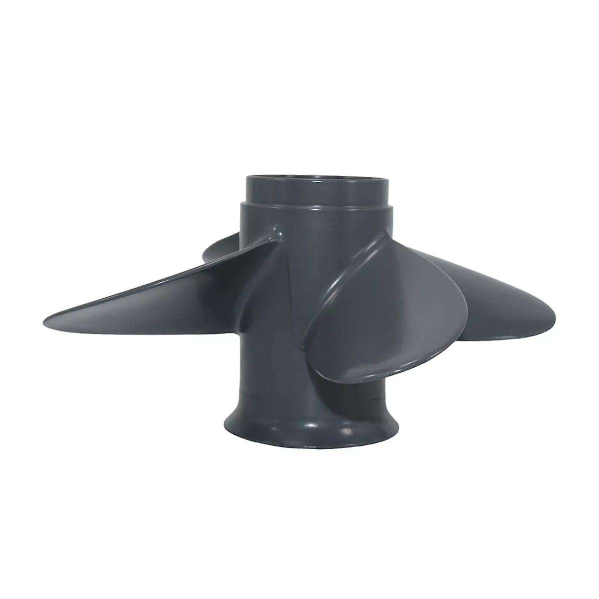 Boat Outboard Propeller 9 1/4x11 58134-ZV4-011AH for Aluminum 8HP-20HP 8 Tooth 4 Blades