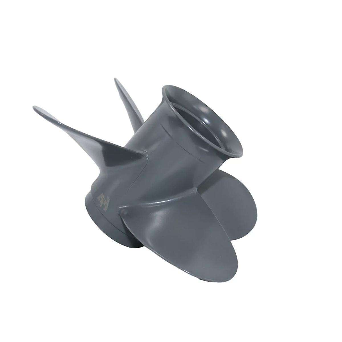 Boat Outboard Propeller 9 1/4x11 58134-ZV4-011AH for Aluminum 8HP-20HP 8 Tooth 4 Blades