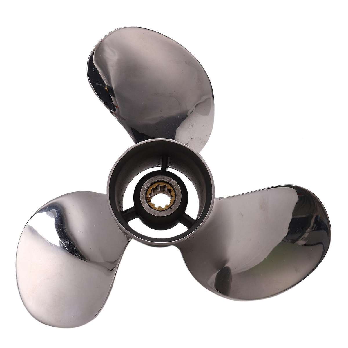 Boat Motor Stainless Steel Propeller 9 7/8X13-F for 20HP 25HP 30HP Outboard Engine 9 7/8 X 13 -F 664