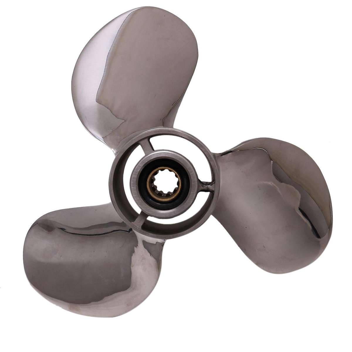 Boat Motor Stainless Steel Propeller 9 7/8X13-F for 20HP 25HP 30HP Outboard Engine 9 7/8 X 13 -F 664