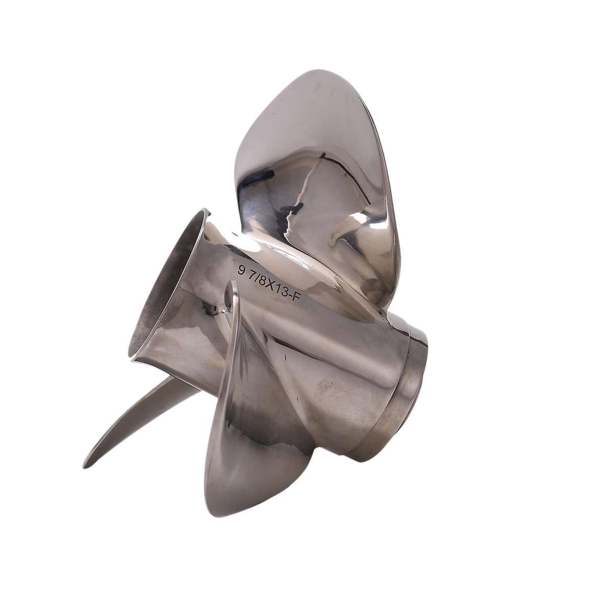 Boat Motor Stainless Steel Propeller 9 7/8X13-F for 20HP 25HP 30HP Outboard Engine 9 7/8 X 13 -F 664
