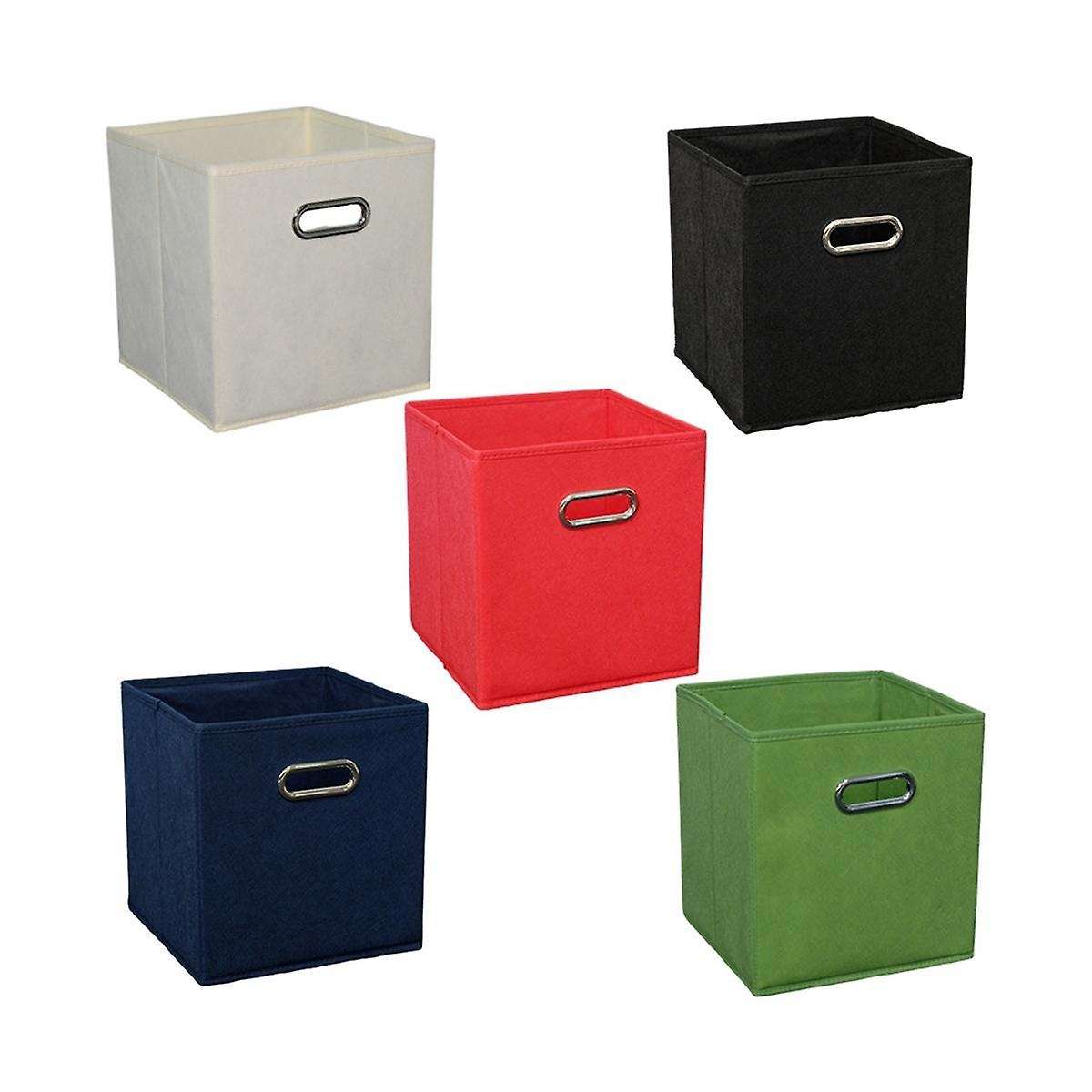 Box Clothing Finishing Box Storage Box Single Metal Buckle Handle without Cover Foldable Storage Box