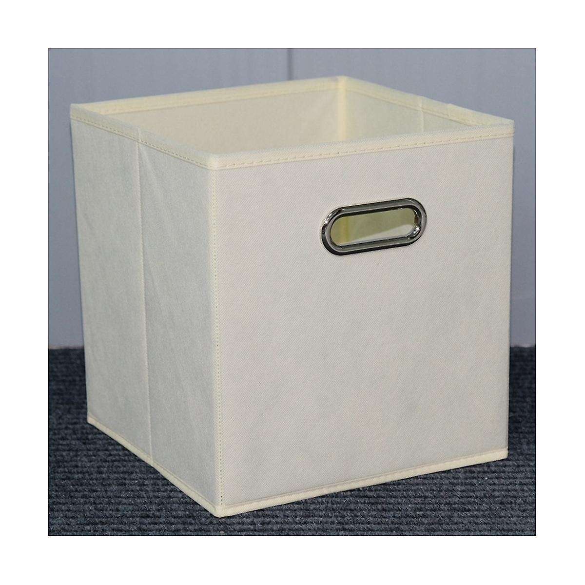 Box Clothing Finishing Box Storage Box Single Metal Buckle Handle without Cover Foldable Storage Box