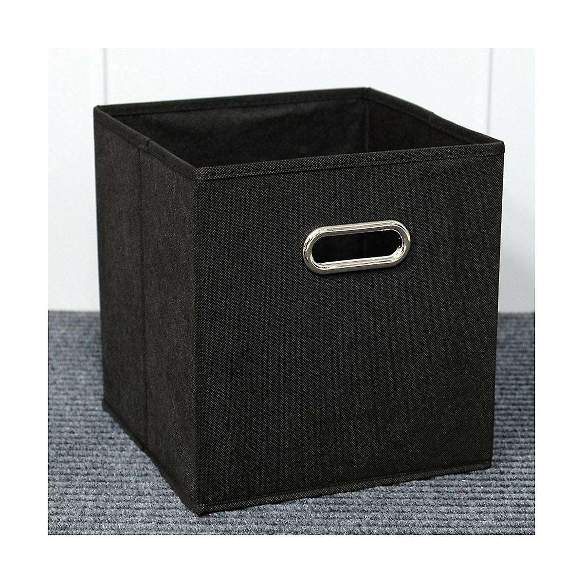 Box Clothing Finishing Box Storage Box Single Metal Buckle Handle without Cover Foldable Storage Box