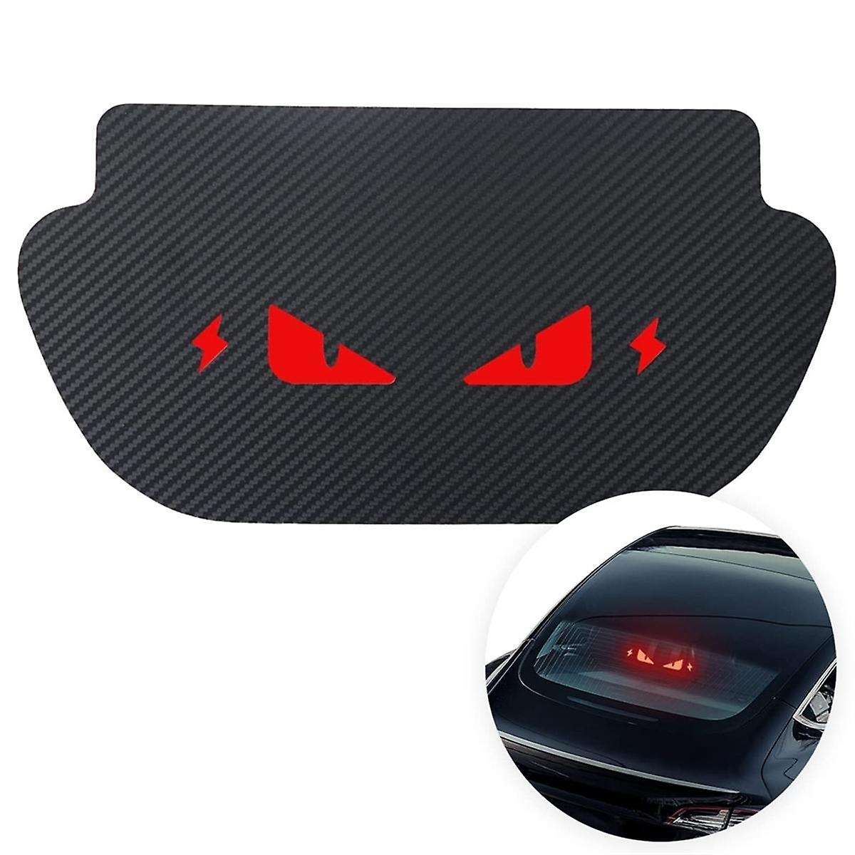Brake Light Sticker for Model Y, Devil Eye Car Taillight Sticker Automotive Exterior Accessories St