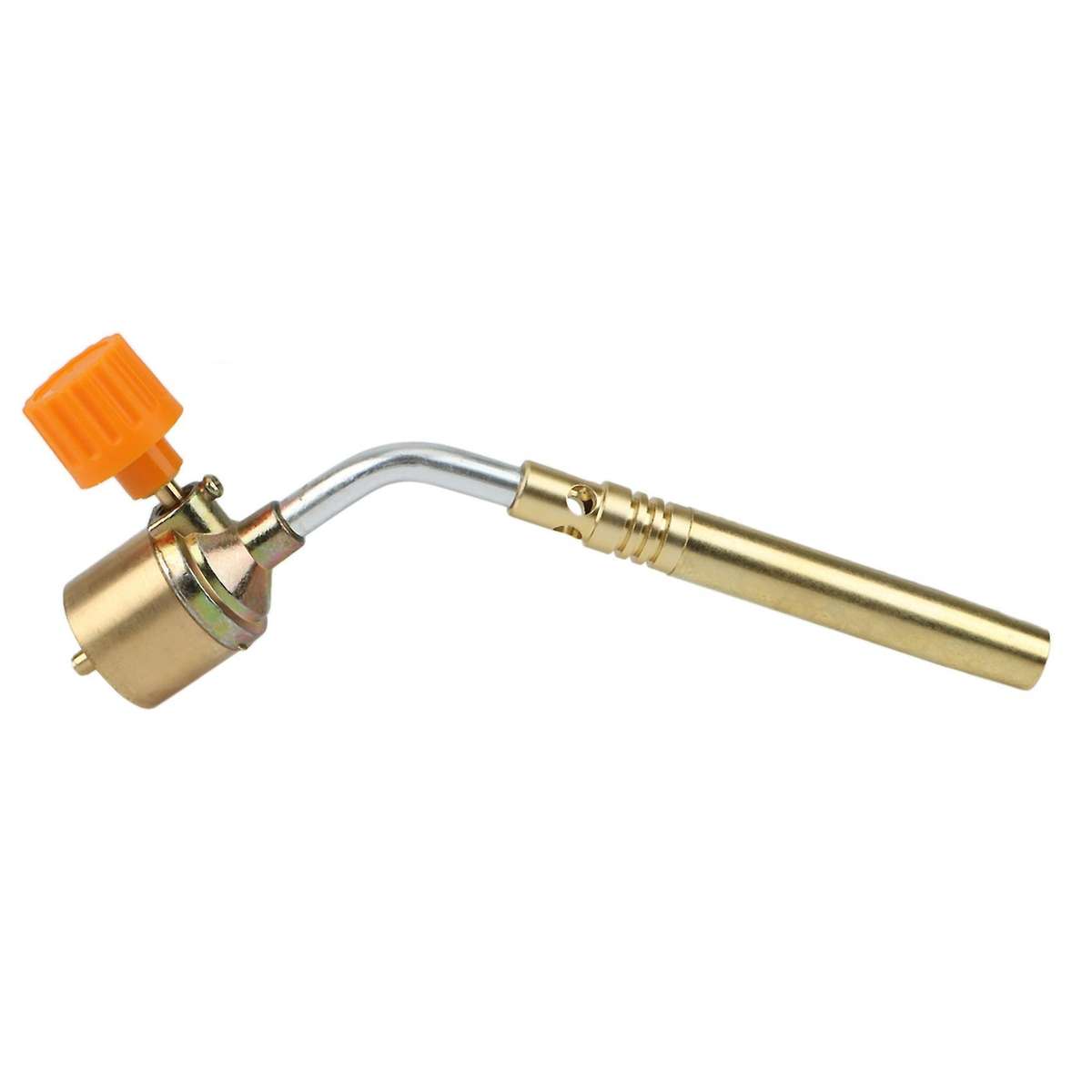 Brass MAPP, Propane Gas Torch, Automatic Ignition Trigger, Heating Welding , Suitable for Camping a