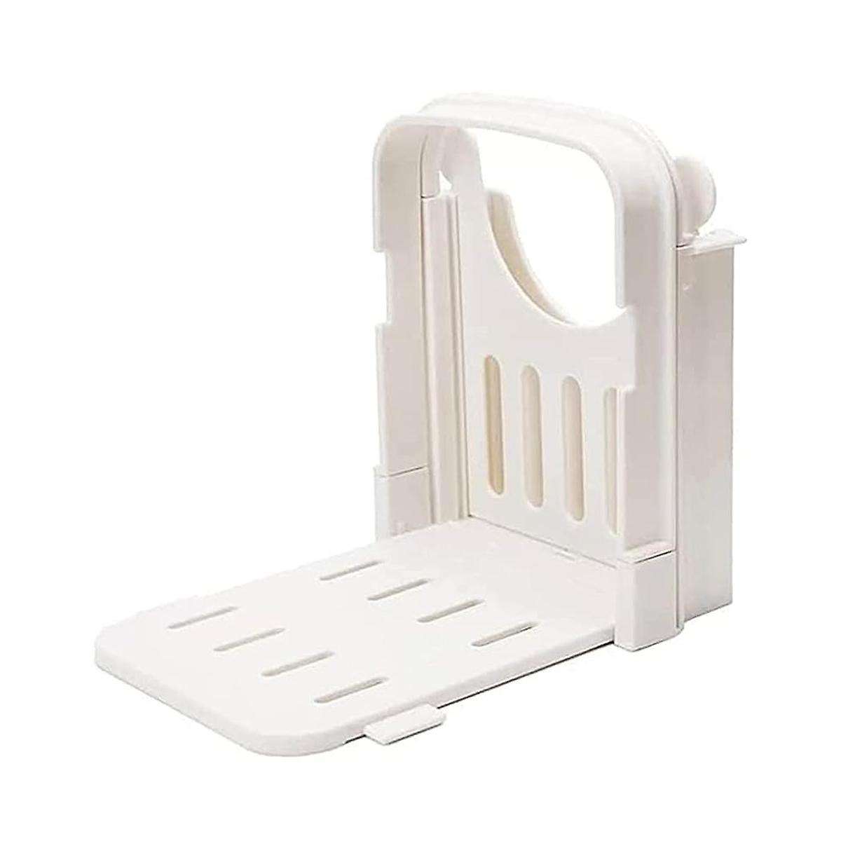 Bread Slicer, Foldable Bread Toast Slicer Sandwich Toast Slicing Machine- Quick and Safe Evenly Slic