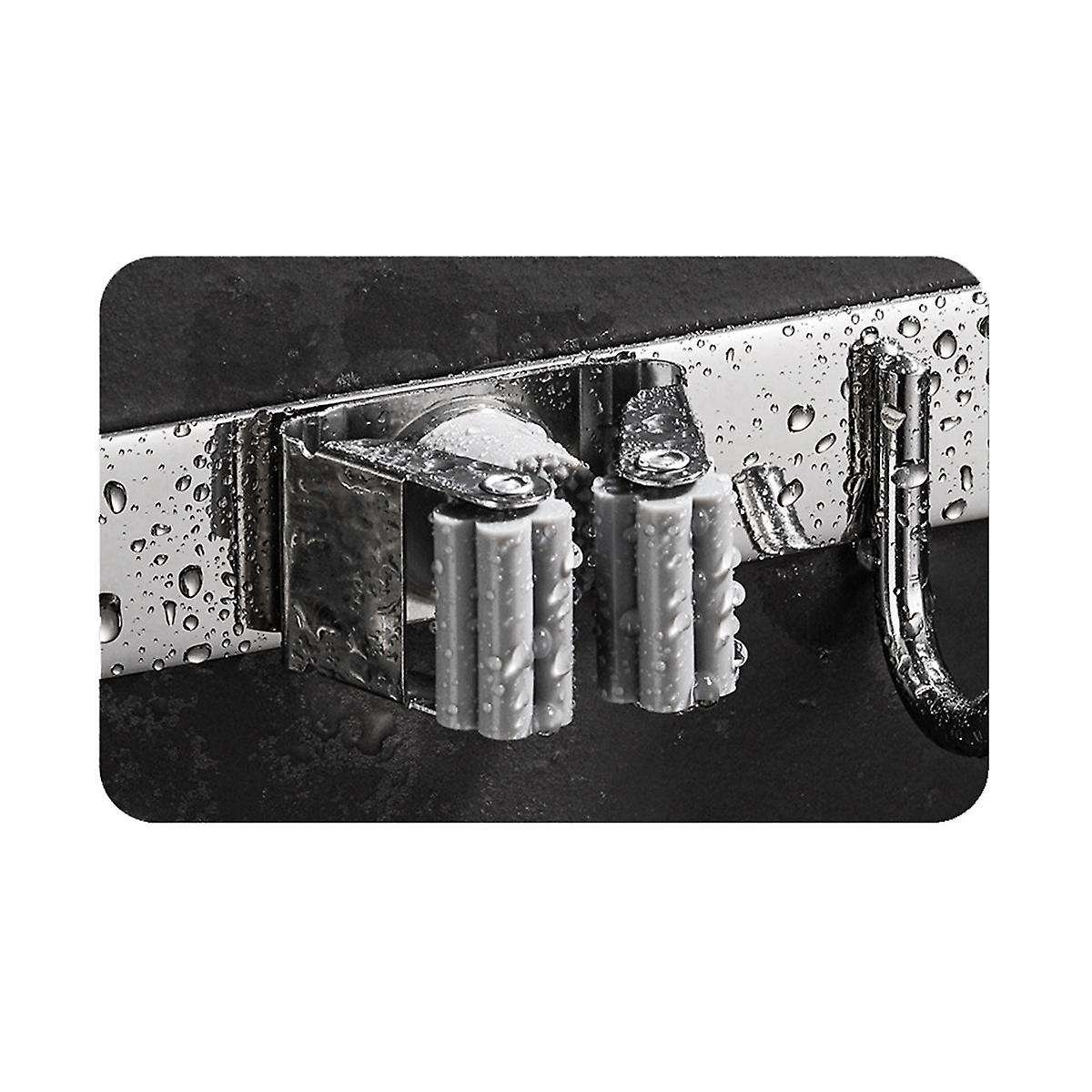 Broom Holder Wall Mount Garden Tool Organizer,mop Hanger Garage Storage,kitchen,laundry Utility Rac