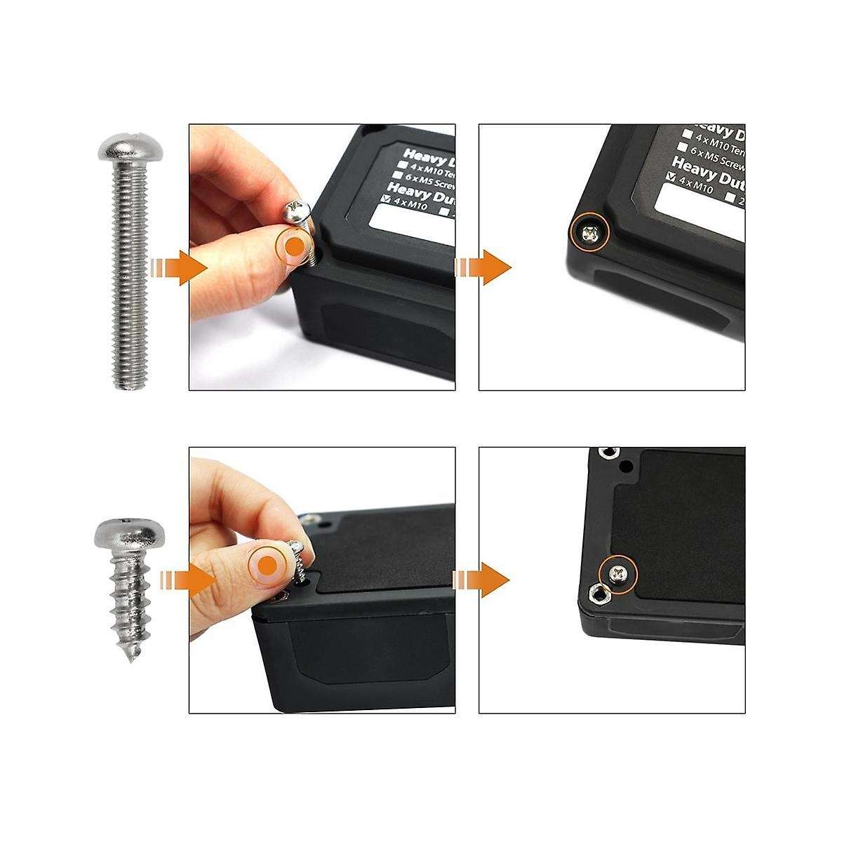 Bus Bar Box Board 300a High Current Busbar Automobiles Maximum Connection Amplifier Power Case Parts