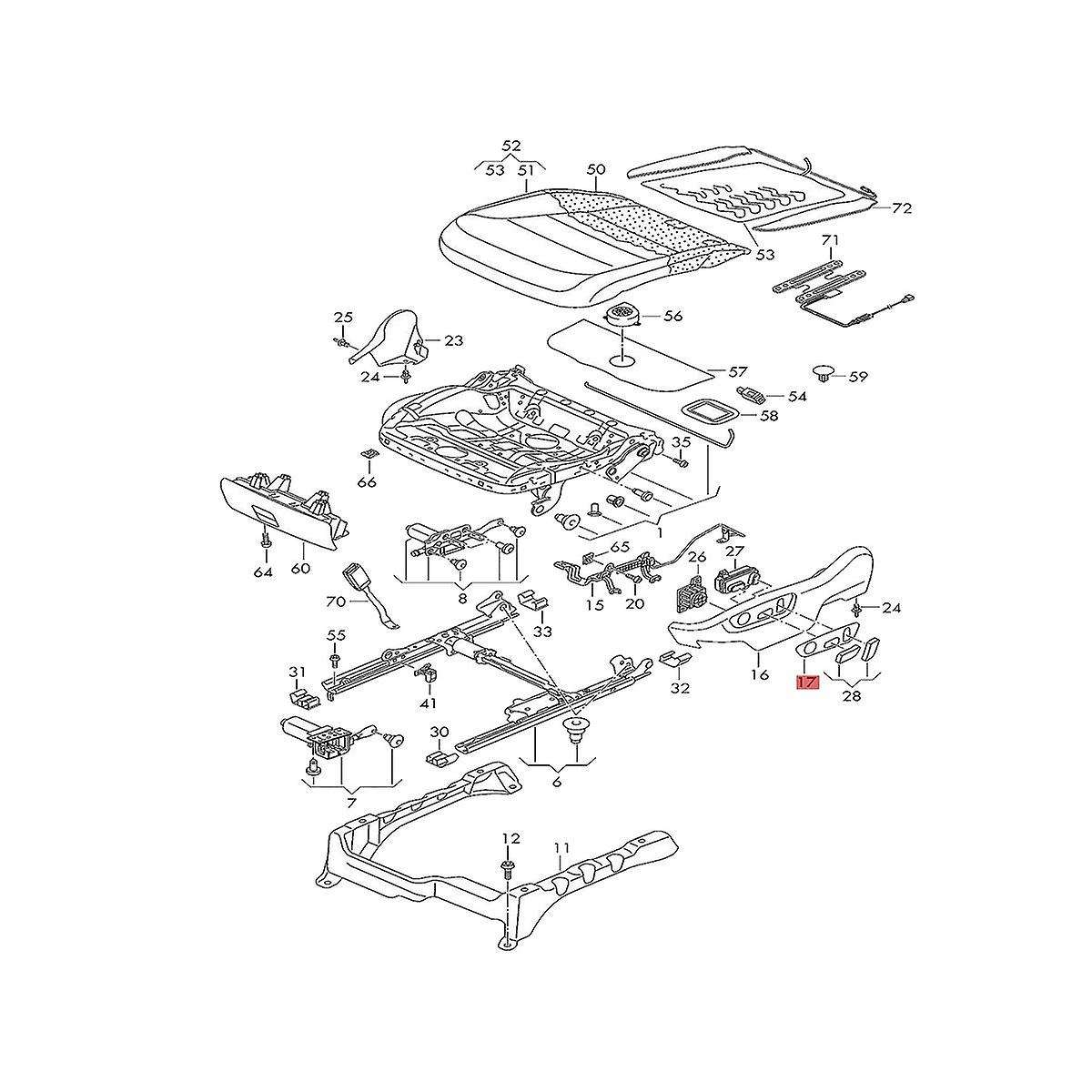 Button Switch Bezel Frame Cover Trim for 7p R Line 2011-2018 7p6882516c9b9 7p6882515c9b9 Car Acces