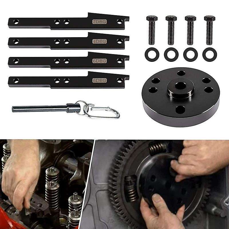 Cam Timing Tool Kit + Injector Cam Puller + Engine Brake Adjustment Tool for ISX/QSX 3163021 3163069