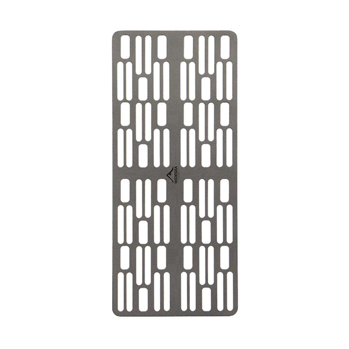 Camping Gear Titanium Baking Pan Ultralight Bbq Tools Picnic Bbq Outdoor Baking Pan Hiking Titaniu