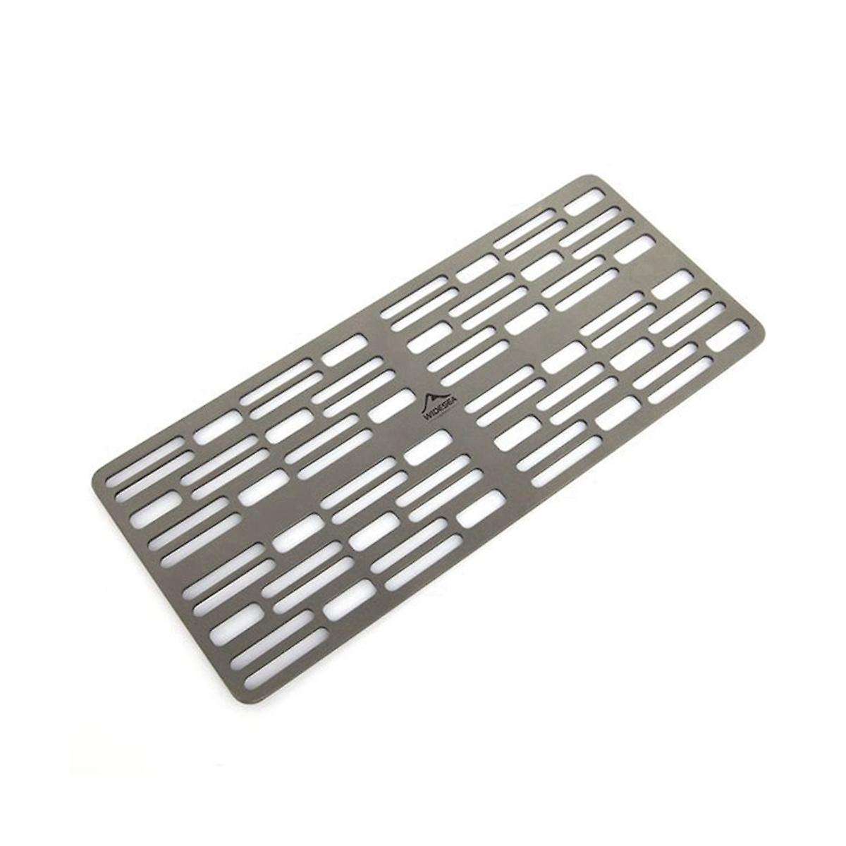 Camping Gear Titanium Baking Pan Ultralight Bbq Tools Picnic Bbq Outdoor Baking Pan Hiking Titaniu