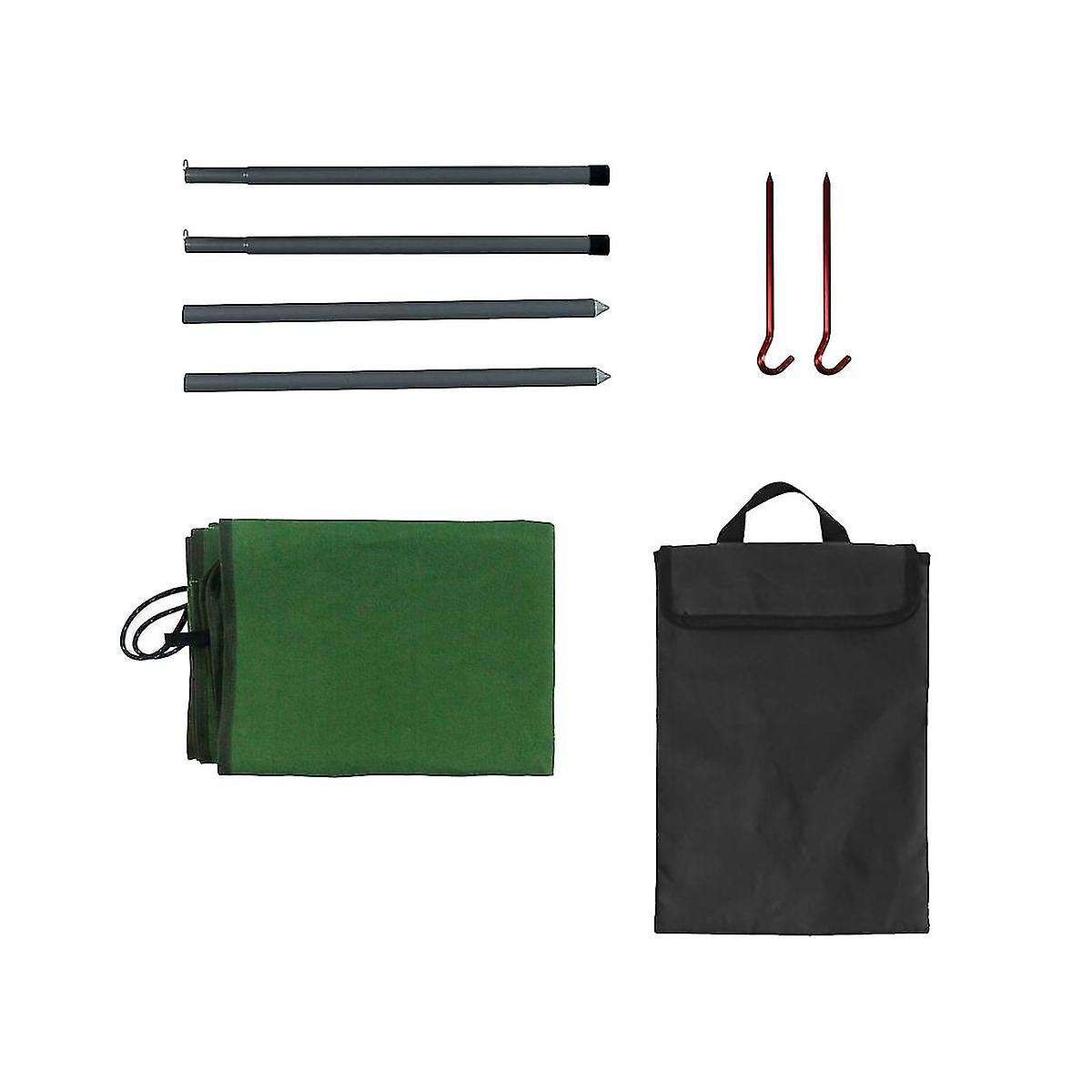 Camping Stove Windshield Canvas Windscreen for Outdoor Bbq Picnic Camping Hiking Lightweight Cooker