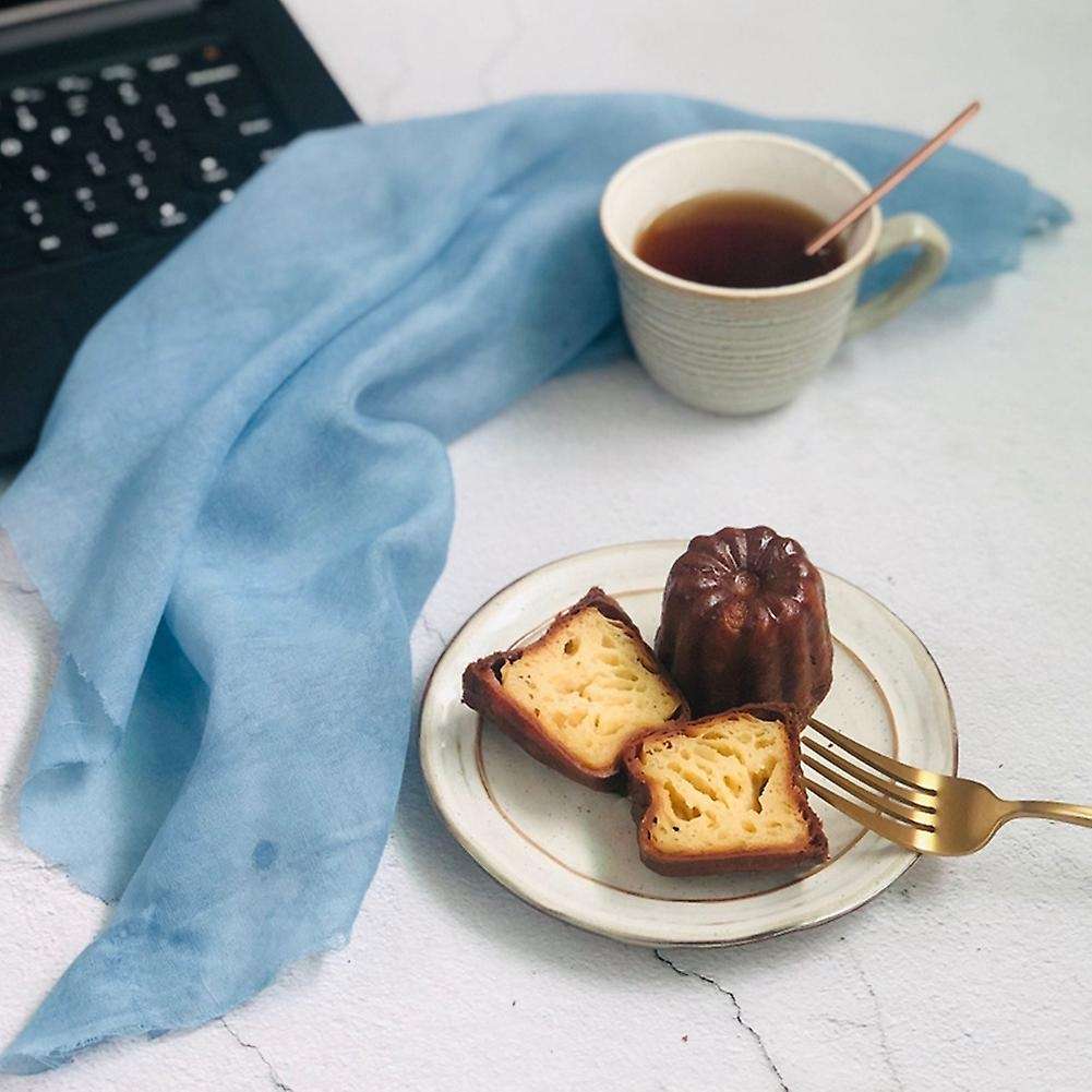 Canele Mold, Cannele Muffin Cup, 6pcs Non-stick Cannele Mould Gray-black Canneles
