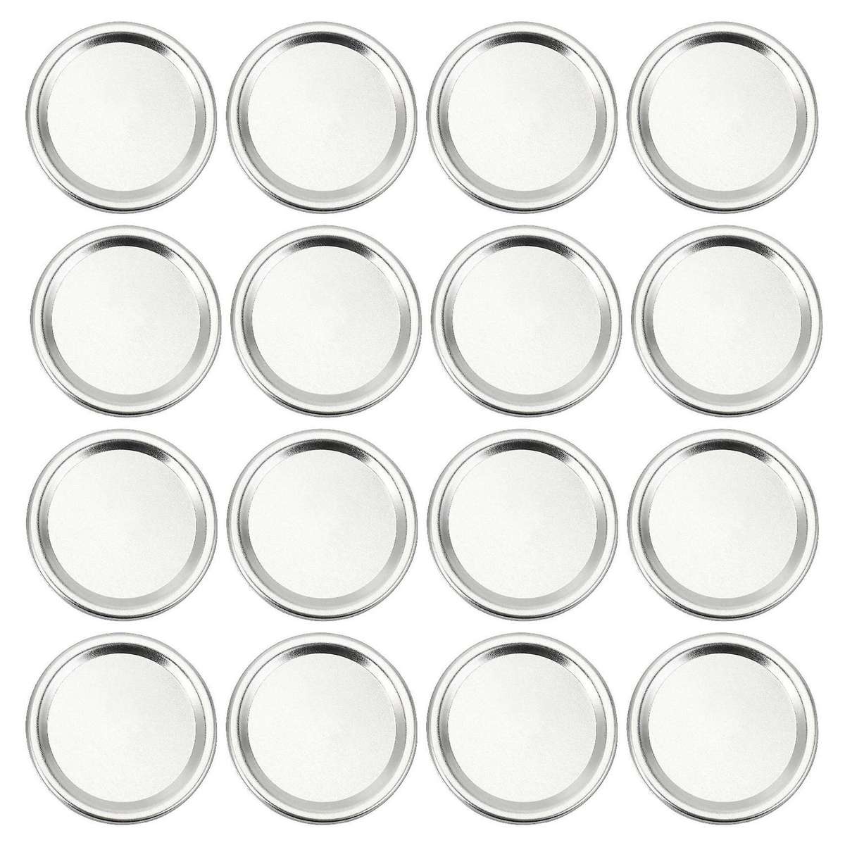Canning ,120 Pcs ,regular Mouth Canning ,metal Lid Split-type with Airtight Seal and Leak Proof