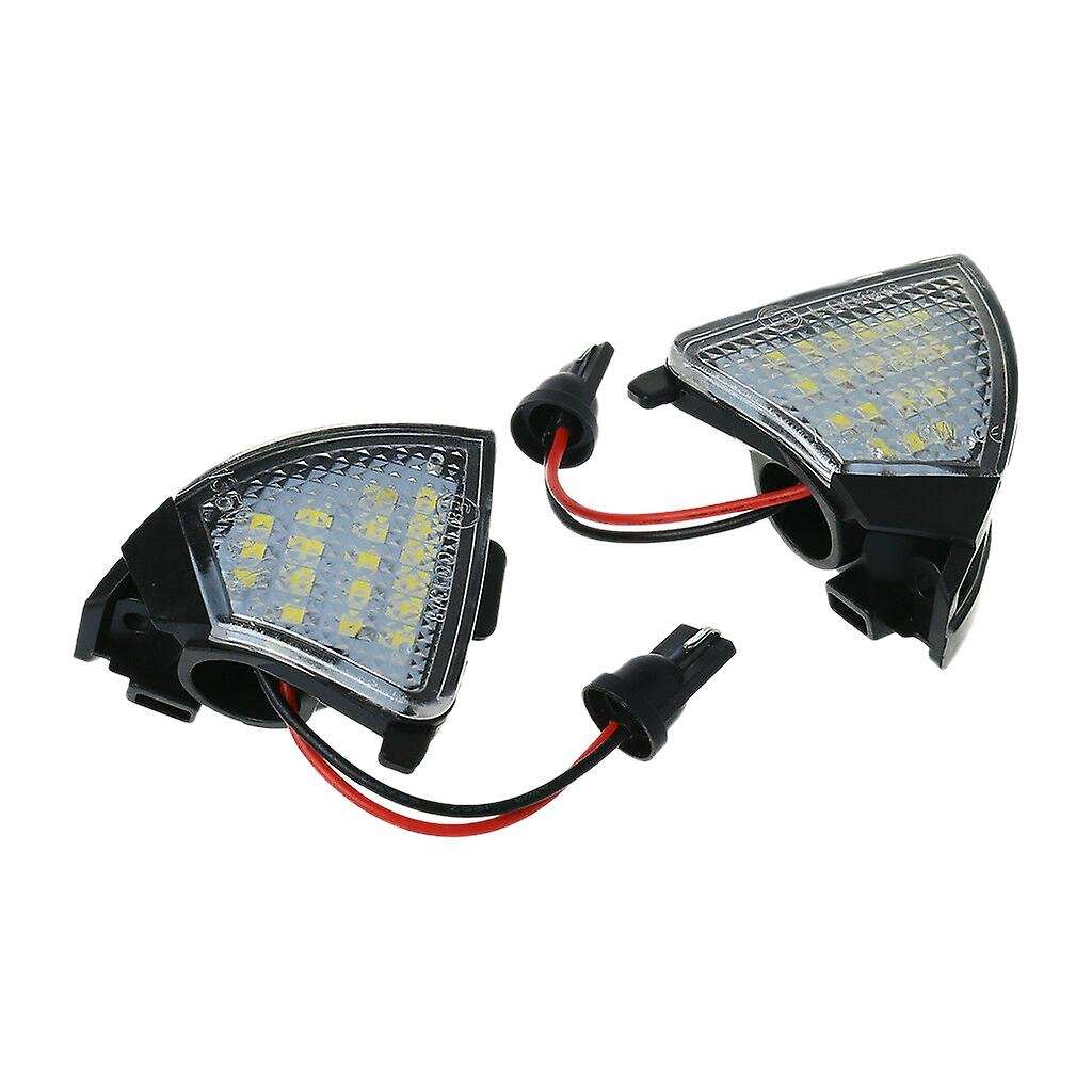 Car 18 LED Side Mirror Light Under Puddle Lamp for Golf 5 Mk5 MkV B6 R32 Variant