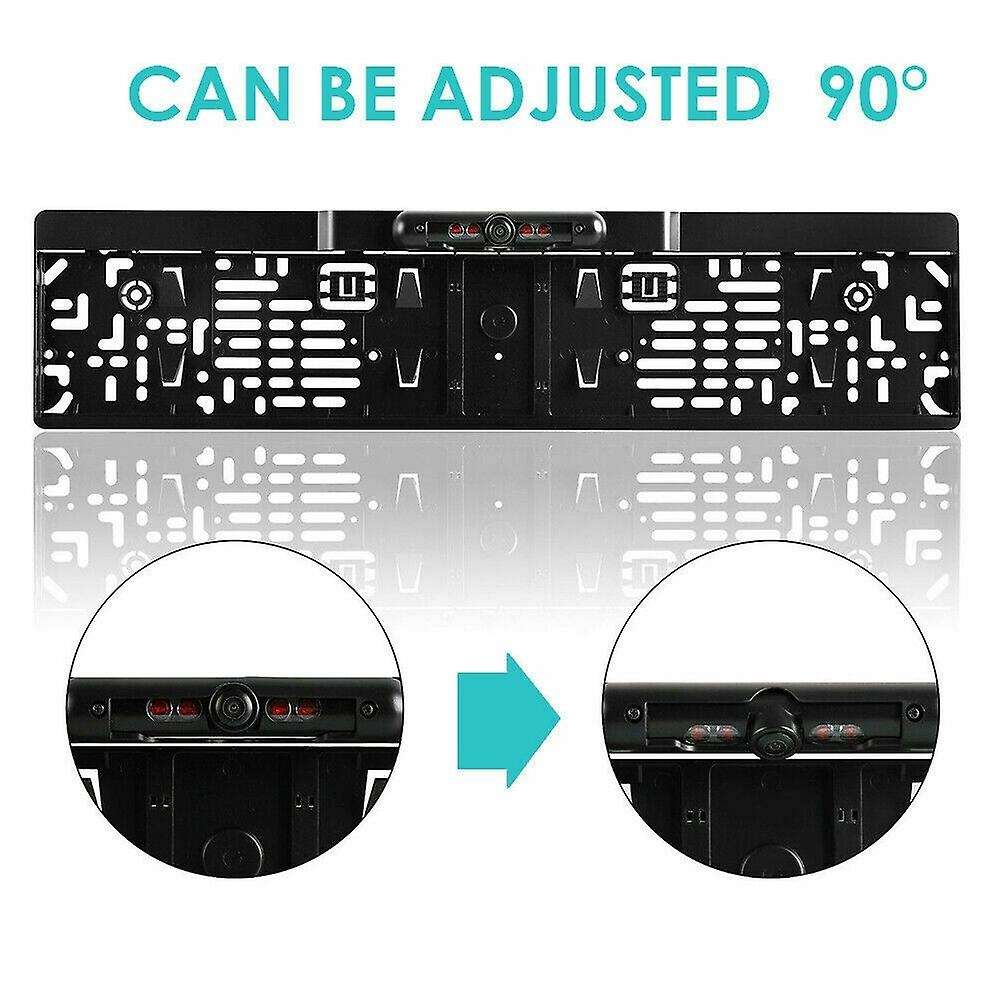 Car 170  IR LED Rear View Camera Wireless License Plate Parking Aid EU