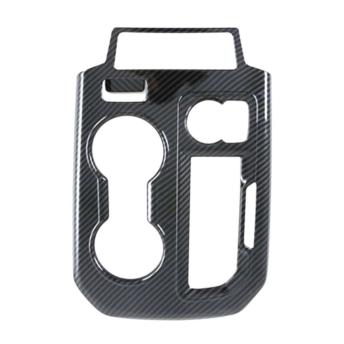 Car ABS Carbon Fiber Gear Shift Panel Decoration Cover Trim for 2019-2020 Accessories