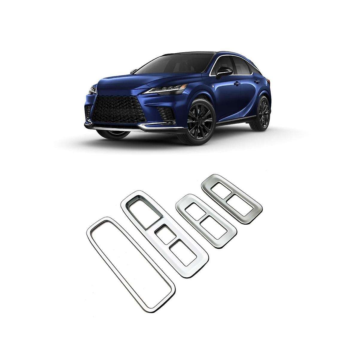 Car Accessories Door Window Glass Lift Control Switch Panel Trim Cover Styling for Rx 2022-2023 Sil