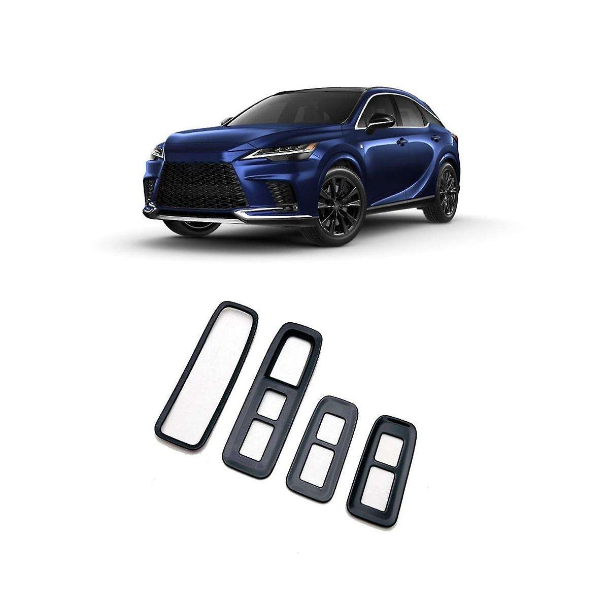 Car Accessories Door Window Glass Lift Control Switch Panel Trim Cover Styling for Rx 2022-2023 Sil