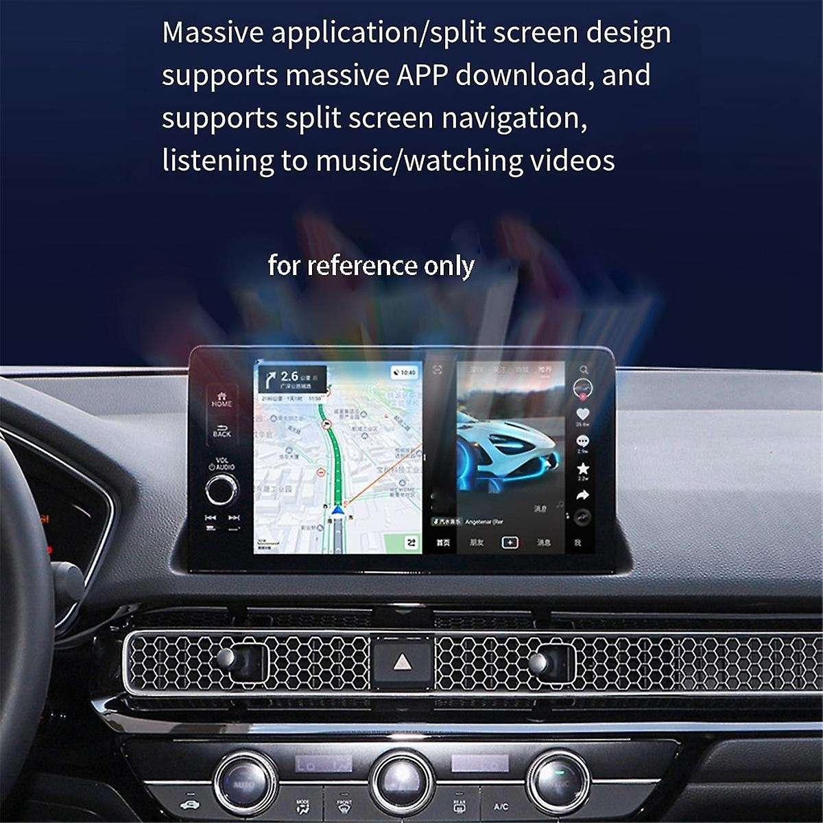 Car Adapter 4+64G Wireless Android Auto Carplay AI TV Smart Box Car Intelligent System CarPlay 4G R