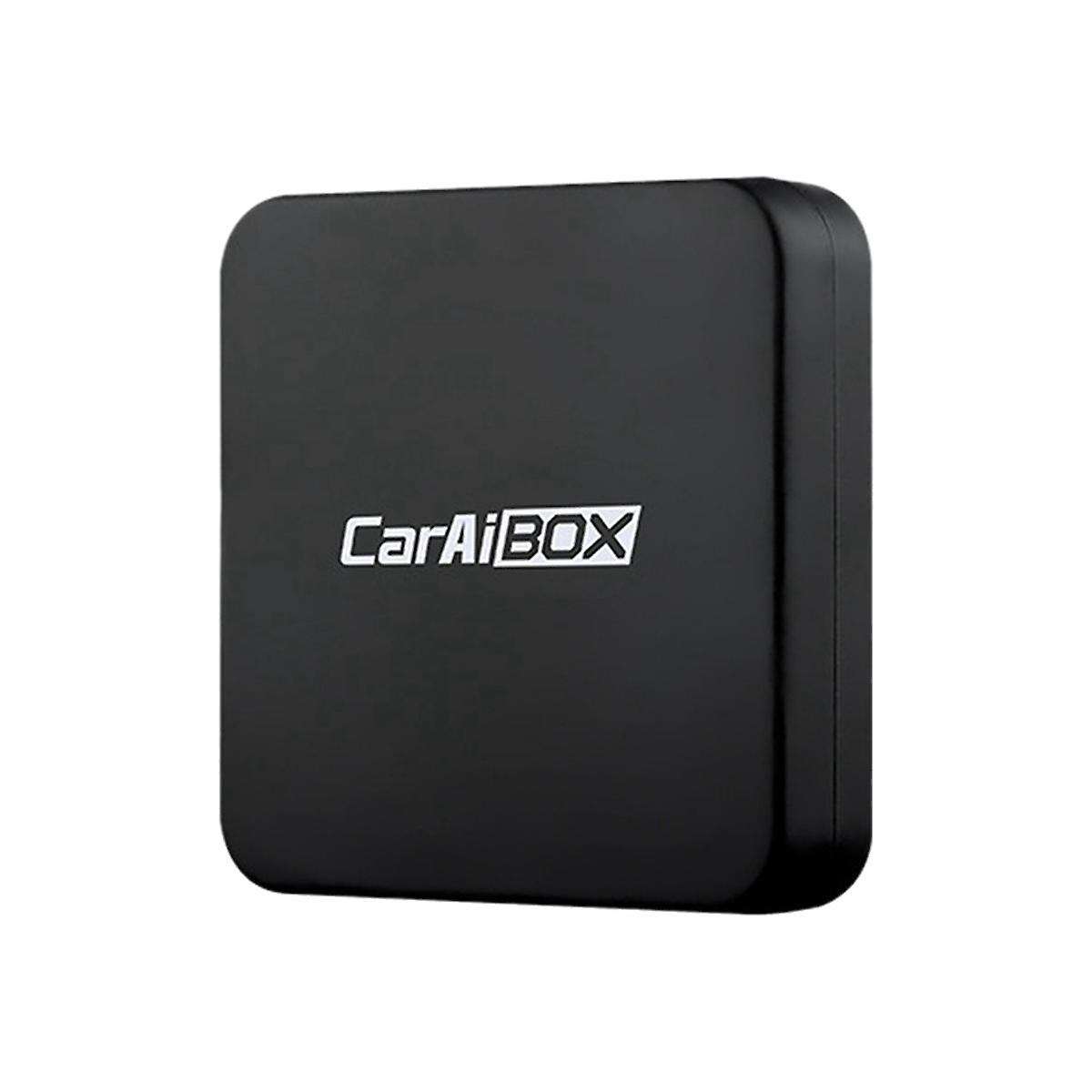 Car AI BOX 2-In-1 Wireless Android Auto Carplay Adapter Smart Car AI Box Car Wired CarPlay to Wirele
