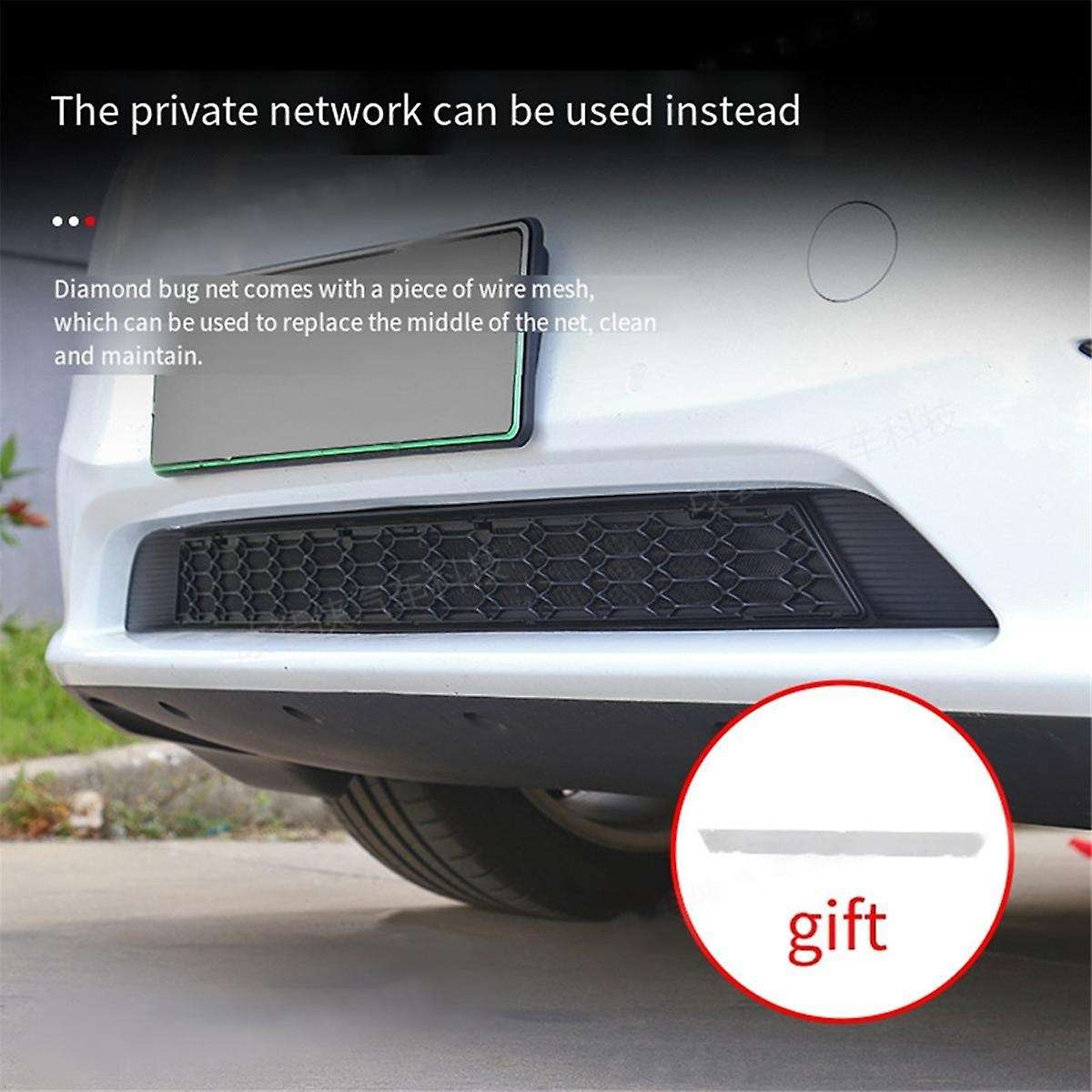 Car Air Flow Vent Insect-Proof Net Air Inlet Protective Cover for 2021-2022 Modification Accessorie