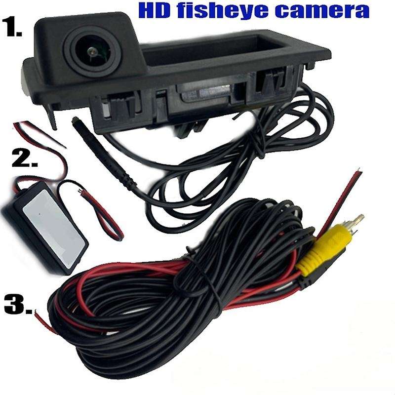 Car Backup Camera Interface Adapter Rear Camera Display Improve Decoder for  A3 8V S3 8P MMI3G 2009-