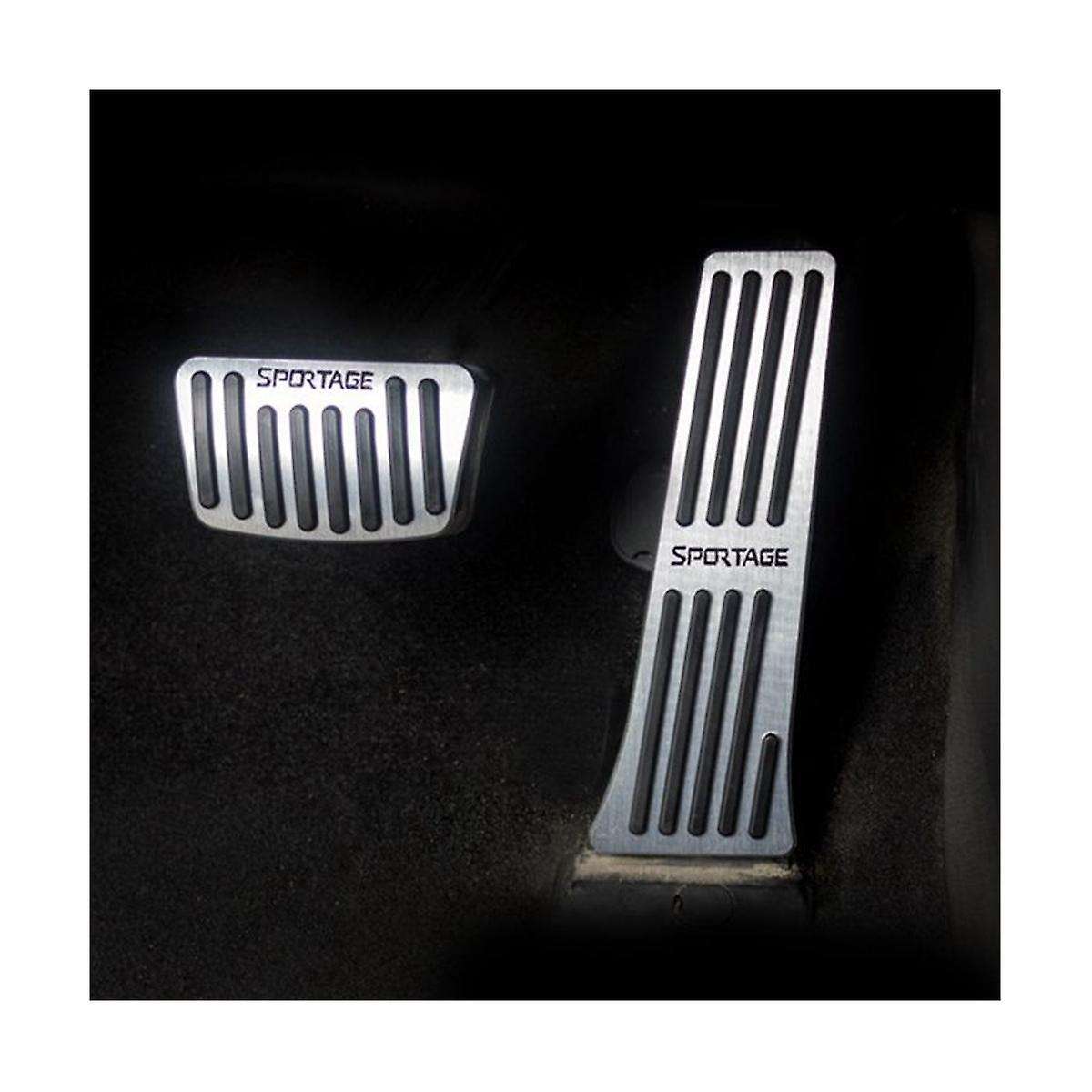 Car Brake Accelerator Pedal Foot Rest Pedals Covers Non Pad At for 4 2016 2017 2018 2019 Accessory