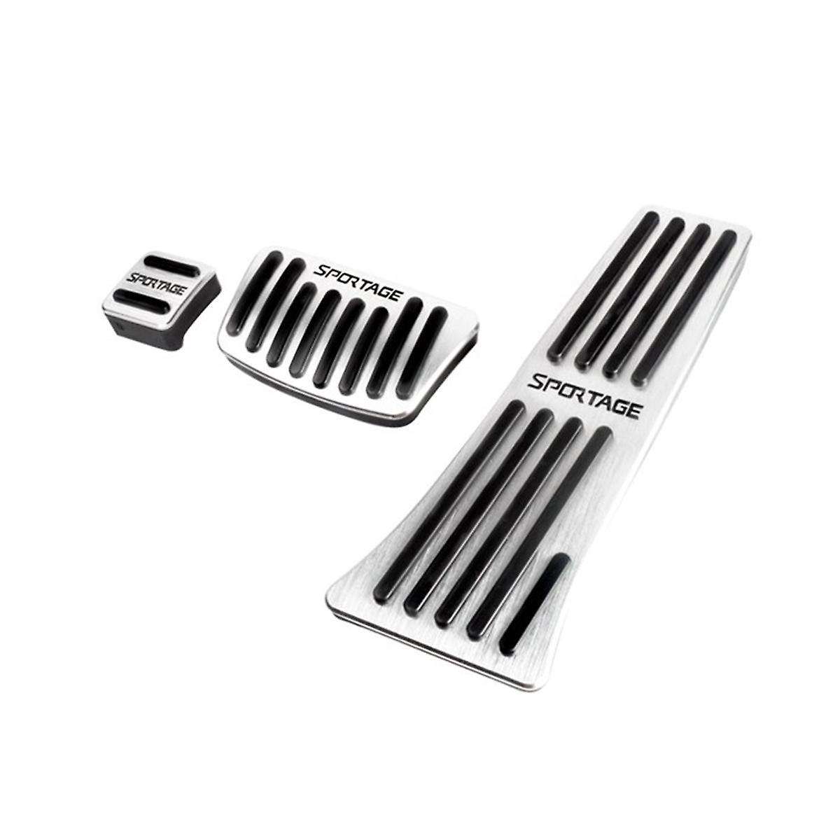 Car Brake Accelerator Pedal Foot Rest Pedals Covers Non Pad At for 4 2016 2017 2018 2019 Accessory