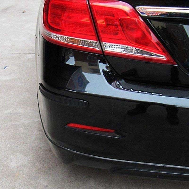 Car Bumper Protector Rubber Strips, Carbon Fibre Front and Rear Side Bumper Cover for SUV MPV Picku