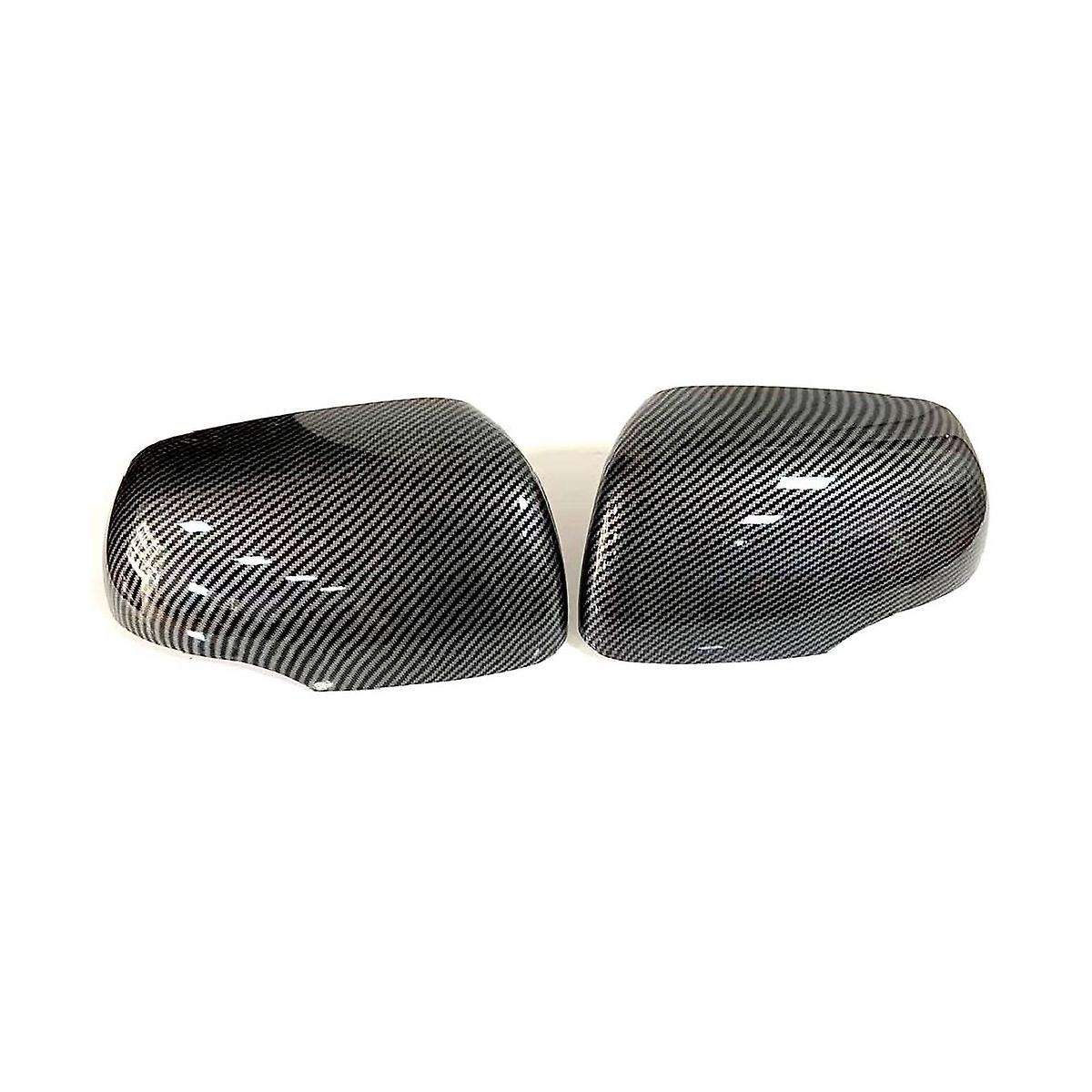 Car Carbon Fiber Abs Reversing Mirror Shell Rearview Mirror Cover Reflector Rear Cover Shell for Pi