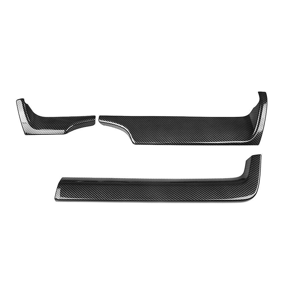 Car Carbon Fiber Instrument Central Control Air Outlet Panel Decorative Cover Trim for Aini 5 Ioniq