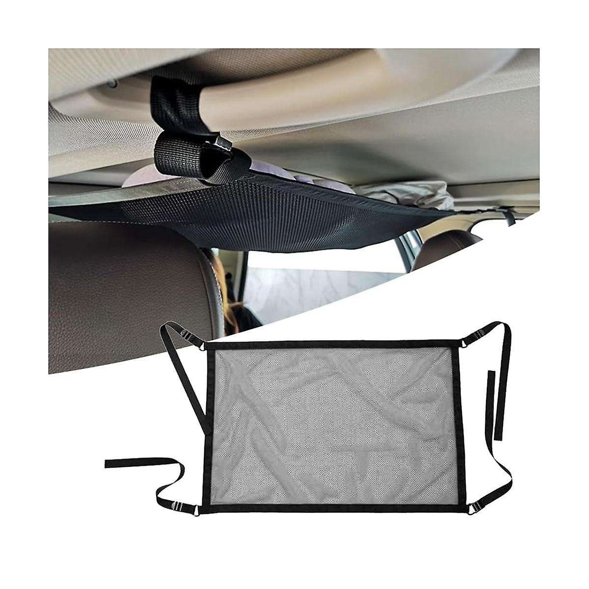 Car Ceiling Cargo Net,more Firm Car Ceiling Cargo Net for Car Camping Accessories,road Trip,tent,clo