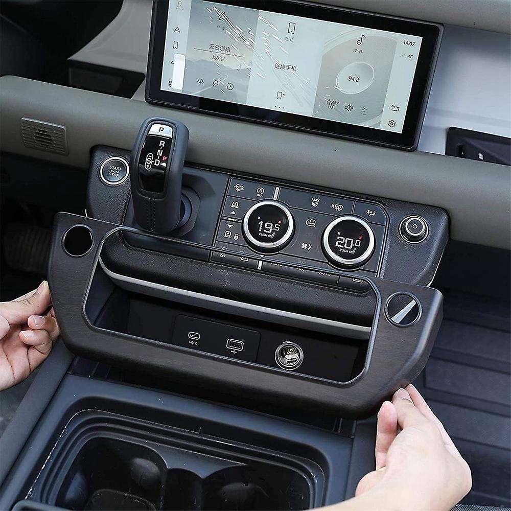 Car Center Console Air Conditioning Mode Button Frame Trim for Land 110 2020