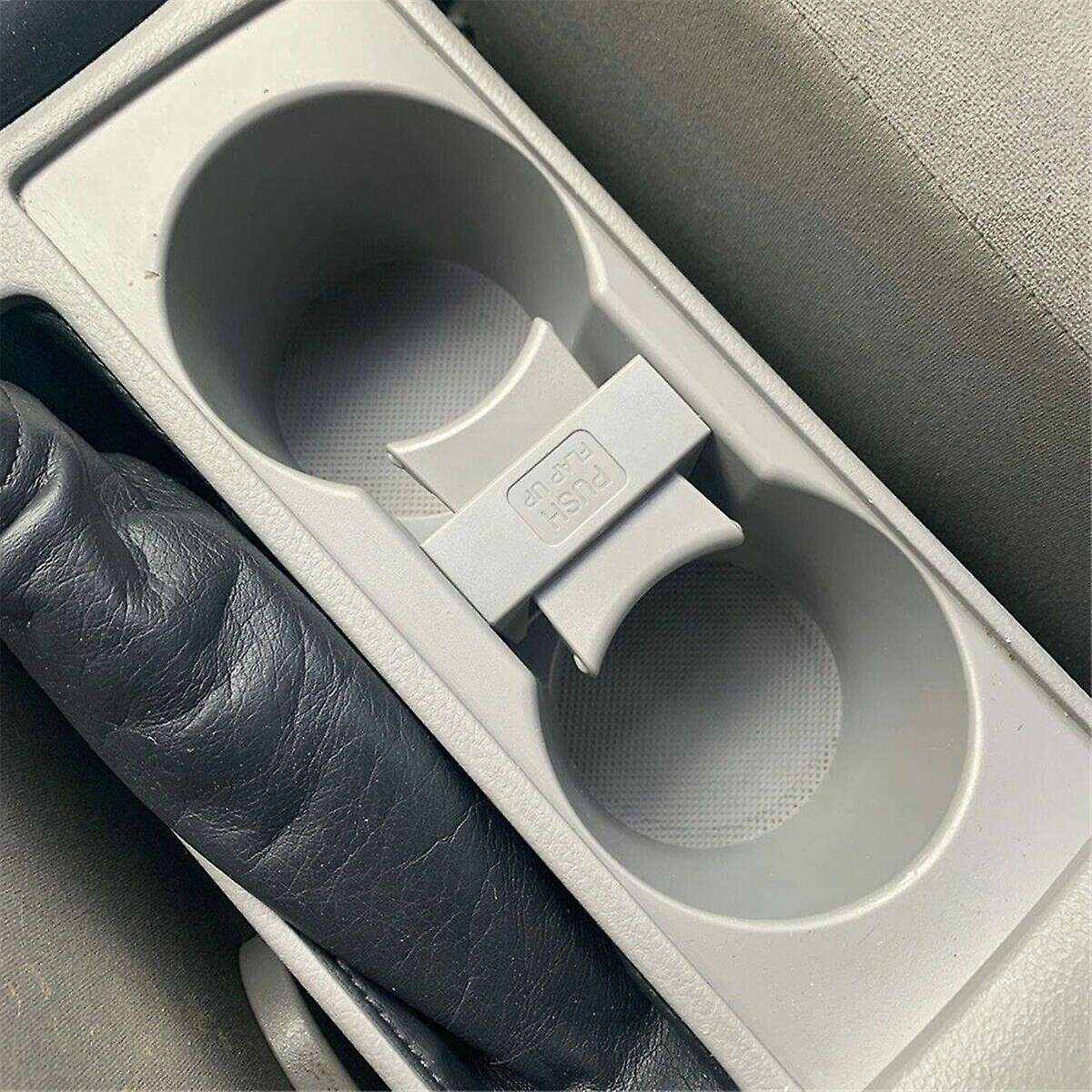 Car Center Console Cup Holder Partition 55620-02140 for 2009-2013 Folding Removable Cup Holder Gray