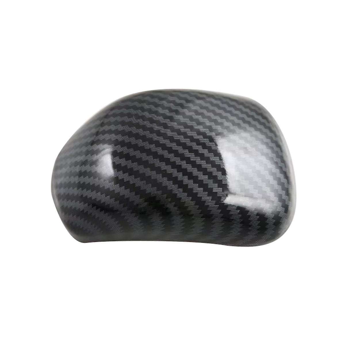 Car Center Console Gear Head Shift Knob Cover Interior Accessories for Triton / L200 2024 Carbon Fi