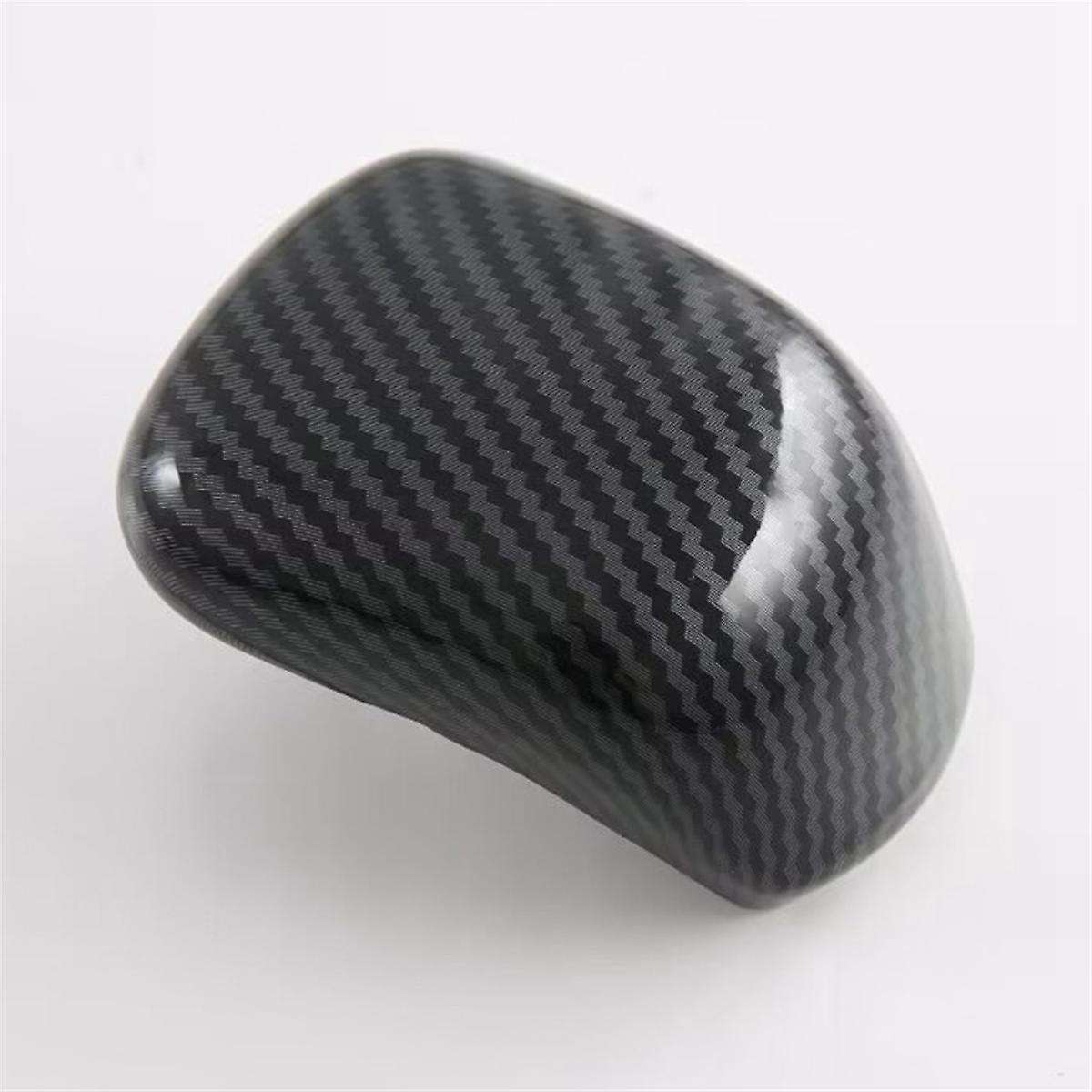 Car Center Console Gear Head Shift Knob Cover Interior Accessories for Triton / L200 2024 Carbon Fi