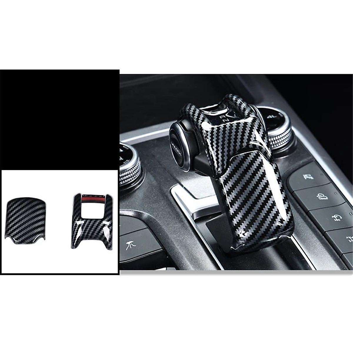 Car Center Console Gear Shift Head Knob Cover Trim Frame Accessories for WEY TANK 300 2022 2023